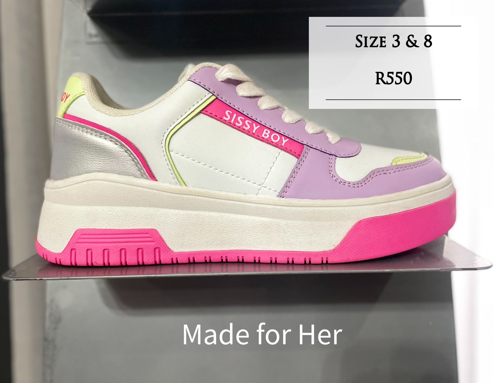 Sissy boy shoes on sale sneakers